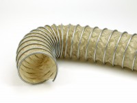 Spiral Teflon hoses resistant to chemicals and high temperature