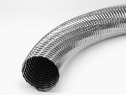 Flexible stainless steel hoses resistant to temperature up to 500°C.
