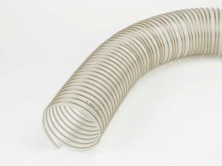 Industrial flexible PU hoses highly resistant to hydrolysis and microbes