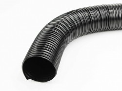 Conductive spiral PU hoses for usage in explosive atmosphere
