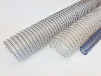Hadice z měkčeného PVC vhodné pro sání a odsávání. Odolné proti hydrolíze, chemikáliím ale i drobnému abrazivu. 