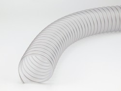 hadice z měkčeného PVC pro sání a odsávání par a plynů