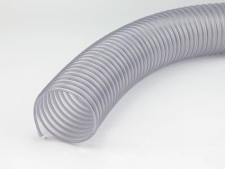PVC odolné hadice přepravu pevných, kapalných i plynných médií