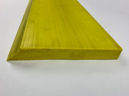 Polyurethane blades for snow plows with a bevel of 235x32 mm - 500 mm