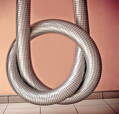 Galvanized Metal Hose with sealing type B1 DN 38 mm